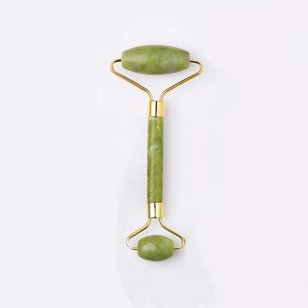 Цена по прейскуранту завода зеленый массаж лица Натуральный xiuyan Нефритовый роликовый массажер
