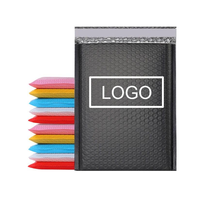 Custom Plastic Envelope Padded Postal Courier Shipping Bag Custom Logo Poly Mailer Mailing Bags Bubble Mailer