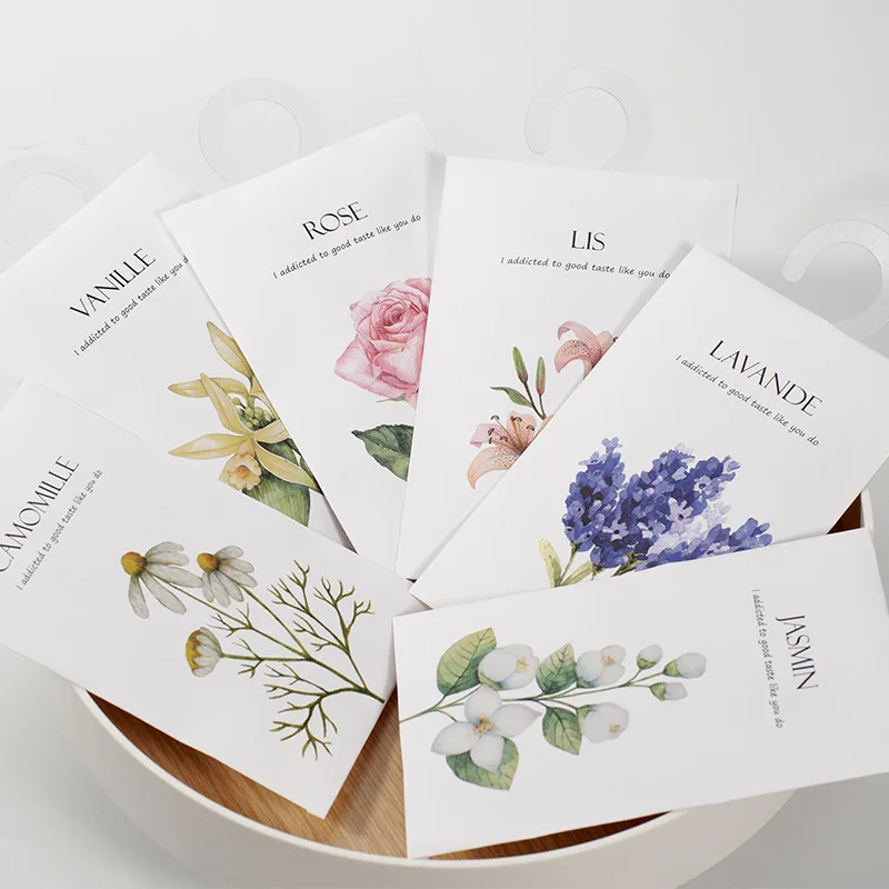 Scented Sachet Bags Custom Fragrance Sachet Scented Lavender Rose Scented Car Sachet