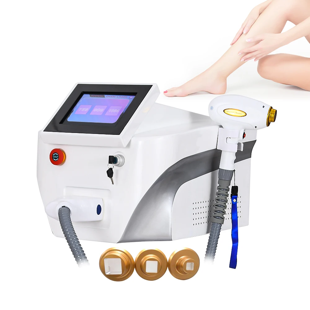 professional diodenlaser hair remove beauty equipment high quality 755nm 808 nm 1064nm diode laser hair removal machine