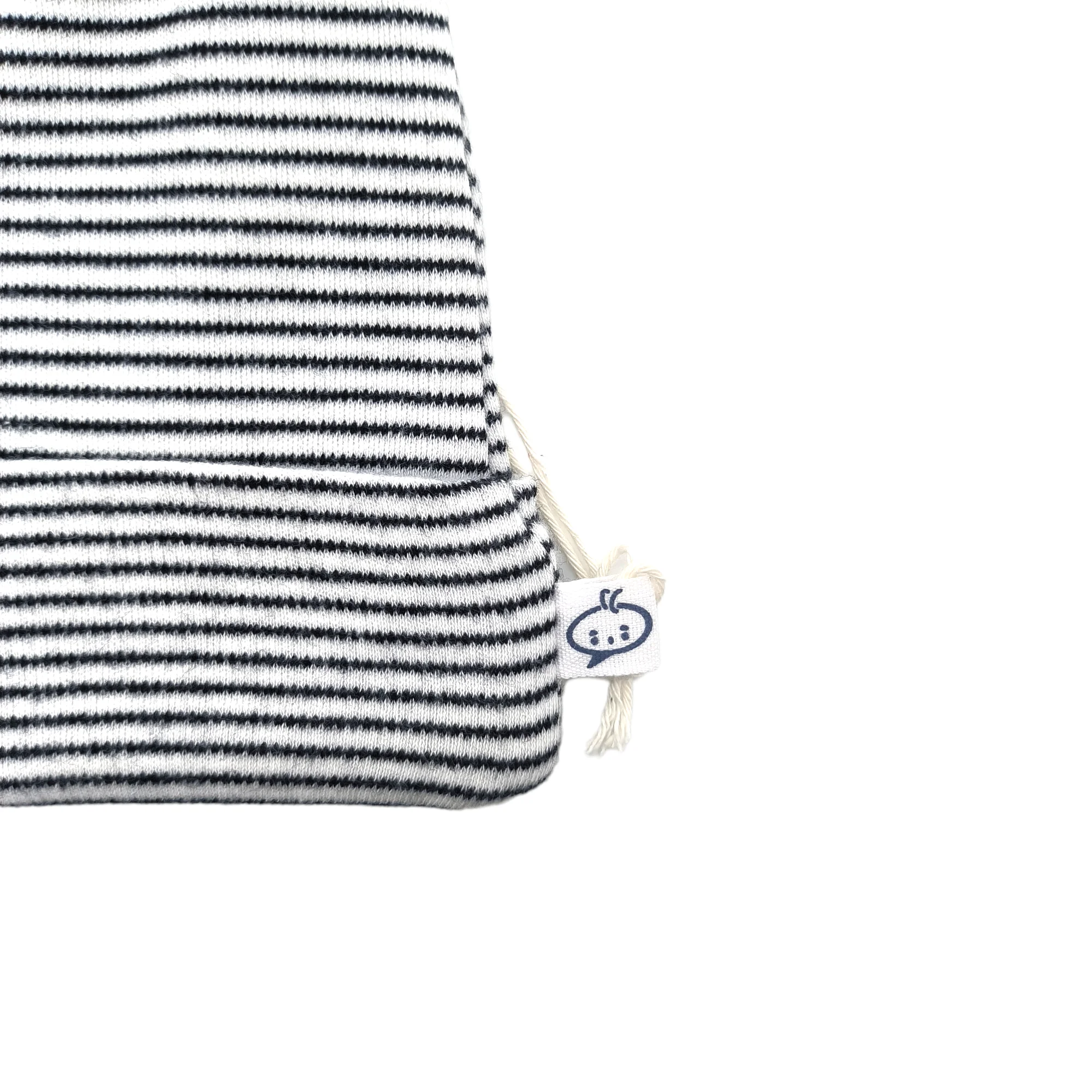 Babymio Top Sale Baby Beanie Hat Cotton Newborn New Coming Toddler Boy Girl Cap Striped 100% Organic Cotton for Infant Unisex