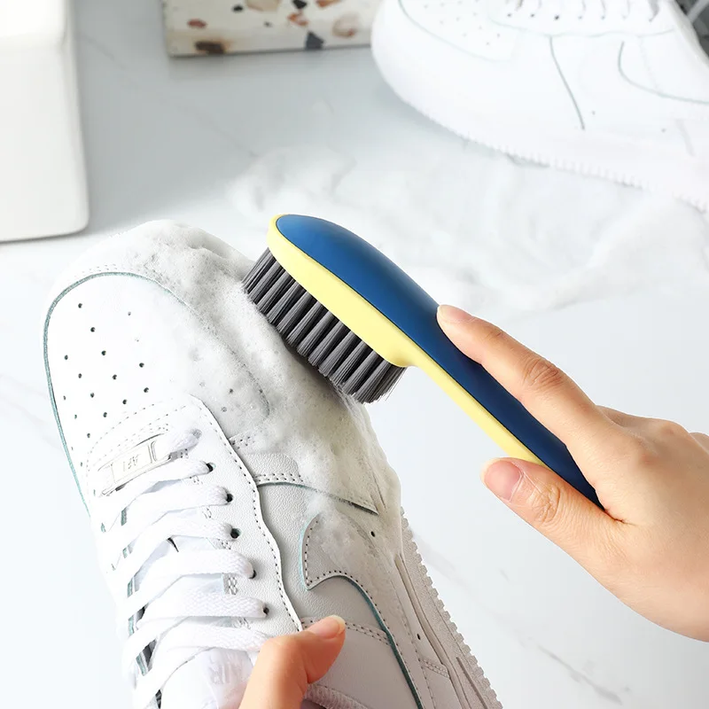 Long Handle Soft  Colorful Laundry  No Shoe Damage Household Cleaning Shoe Washing Brush Set Board Brush Wholesale
