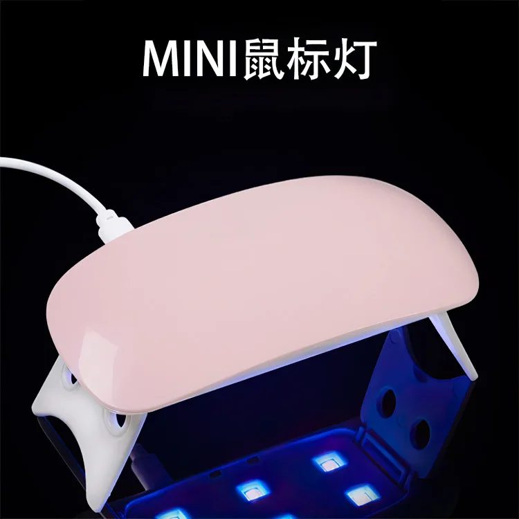 Nanchang Auyan Cheap 3/6 Light Mini Nail Polish Lamp Dryer Uv Led Curing Lamp