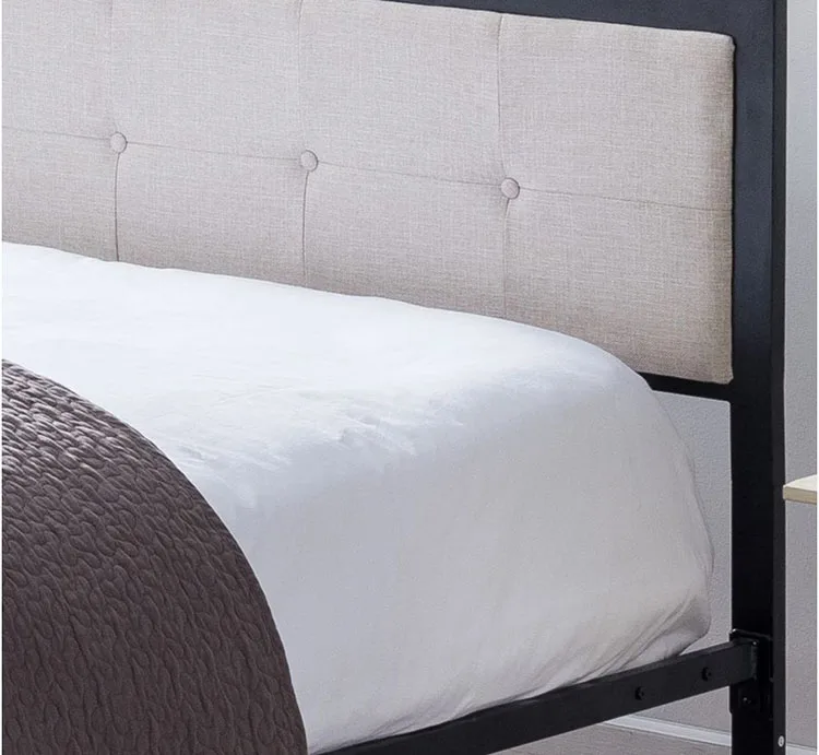 Iron Bed 2 Floor Cheap Frame Metal Slatted Modern Luxury Wrought Beds Double Layered Adults Ladder European Style