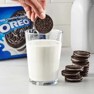 Exotic snacks korean cookies Pear Cookies 97g sandwich biscuits for oreo