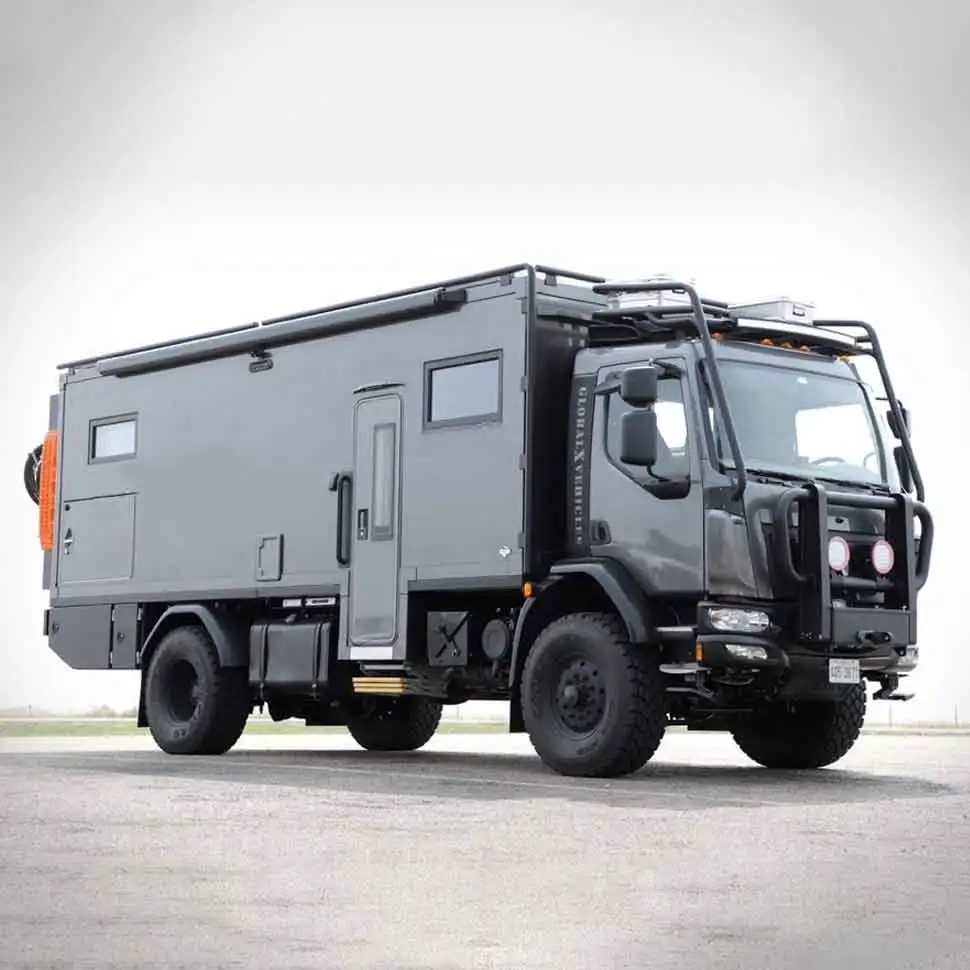EcoCampor Роскошная свобода открытый кемпинг грузовик Кемпер заказной полностью меблированный экспедиционный 4x4 для продажи