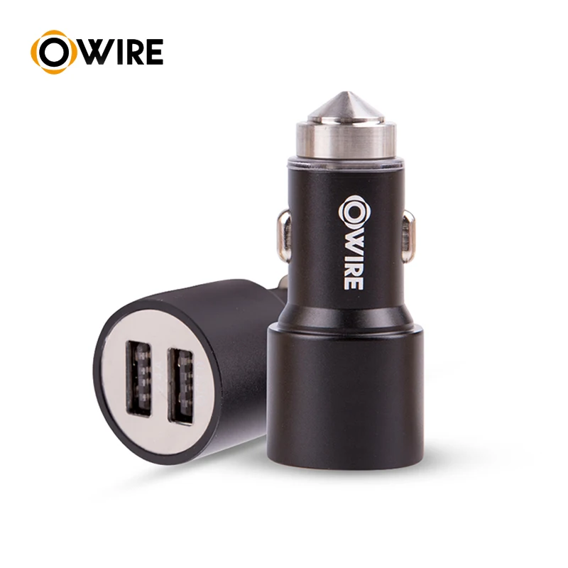  30 Вт Быстрая зарядка Dual QC3.0 USB Автомобильное зарядное устройство для всех мобильных