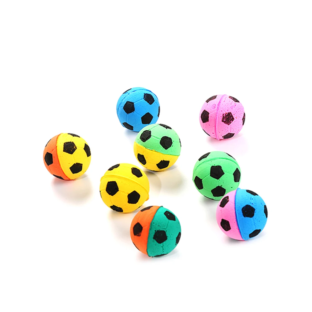 2021 Amazon Hot Sell Dog Ball Latex Golf Sponge foam Balls Cats Toys Rubber Vocal Toys