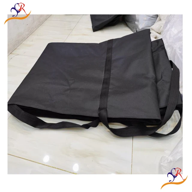Portable base zipper bags/economic handle bags
