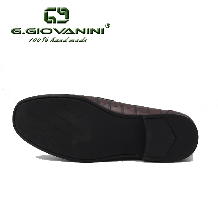 Chinese shoe factory 100% handmade leather shoes Italian style mens dress shoes leather loafer men