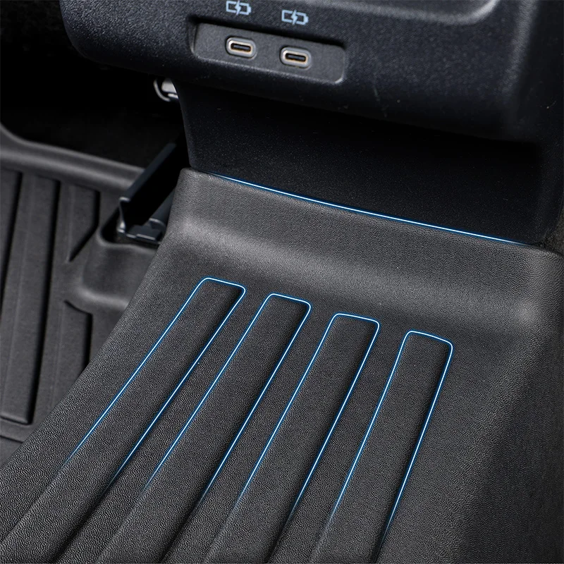 Waterproof custom 3d car mats 3 pieces tpe material car carpet floor mats for VOLVO S60