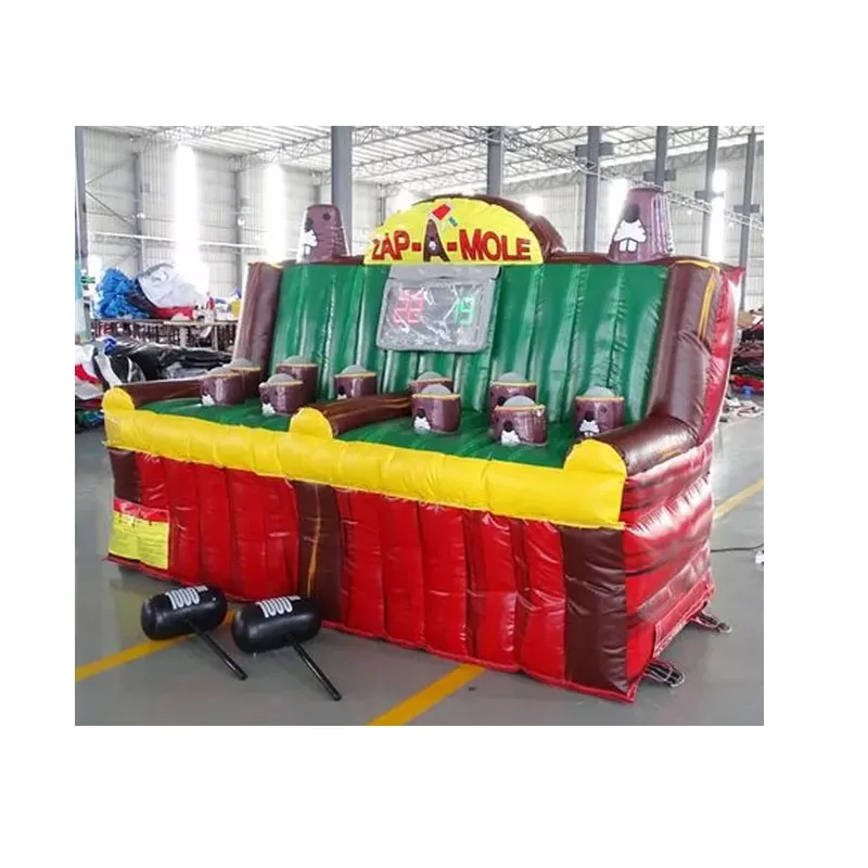 Popular New Interactive Sport Games Inflatable Zap A Mole Inflatable Whack A Mole with IPS system game