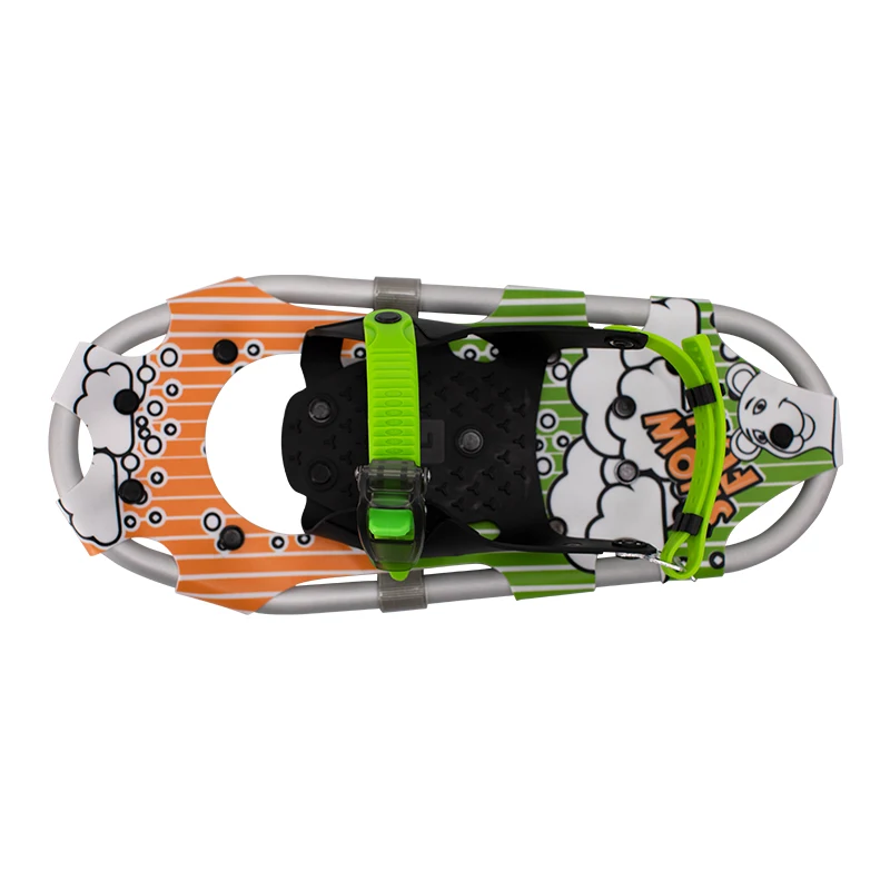 Алюминиевые снегоступы для детей с одним вытяжным переплетением, Молодежные снегоступы