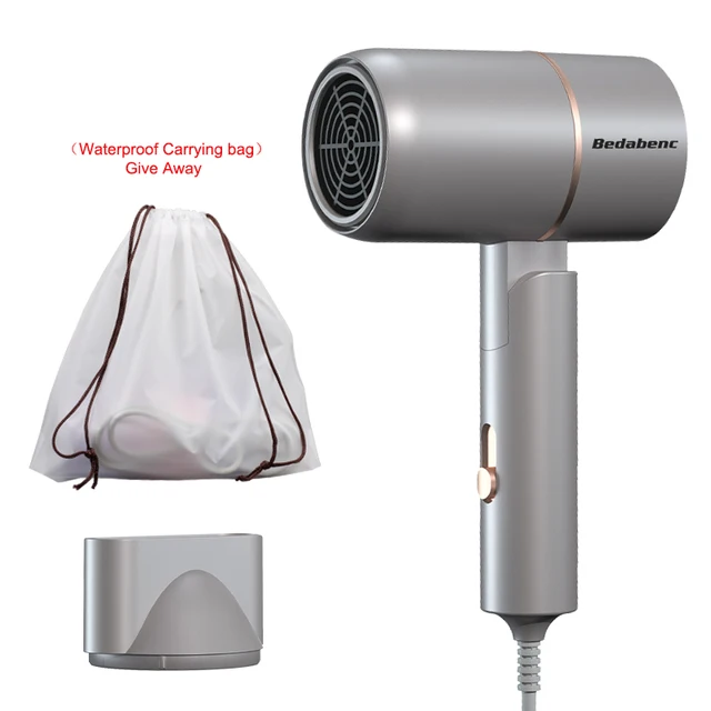 
Folding Hairdryer 220V-240V 750W With Carrying Bag Hot Air Anion Hair Care For Home MIni Travel Hair Dryer Blow Drier Portable 