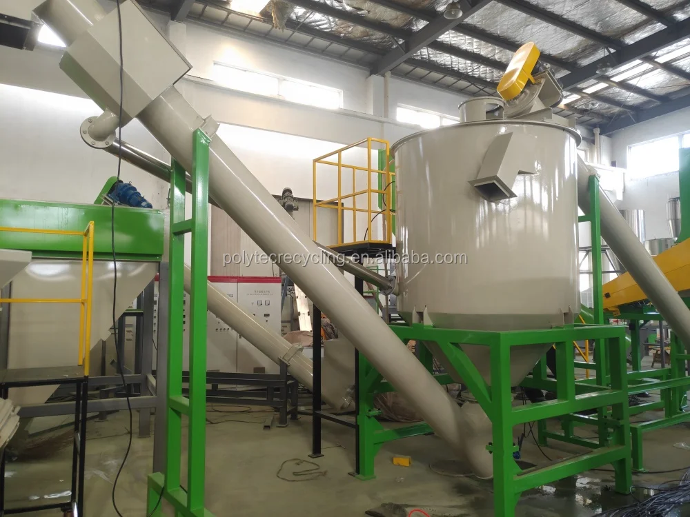 
PET Bottle Washing Line Crushing Washing Drying Machine Line 