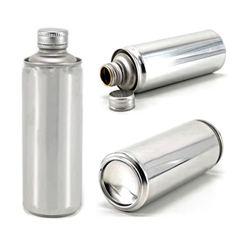 Eco-friendly 250ml 330ml 500ml Recyclable Aluminum Tin Metal Cans Easy Open End Lid Empty Beverage Jars for Beer for Packaging