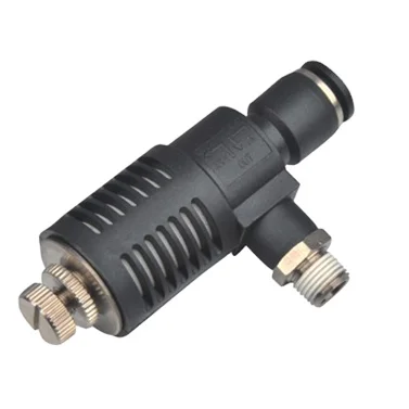 SE series  Male Thread quick connecting Fast exhaust speed control valve with throttling muffler
