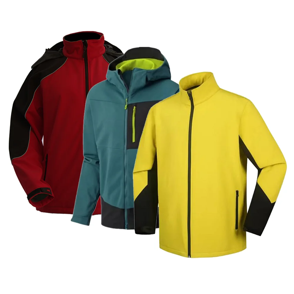 2024 High Quality Waterproof Hiking Jacket Custom Breathable Camping Rain Outdoor Jacket Camouflage Jacket Camping Coat