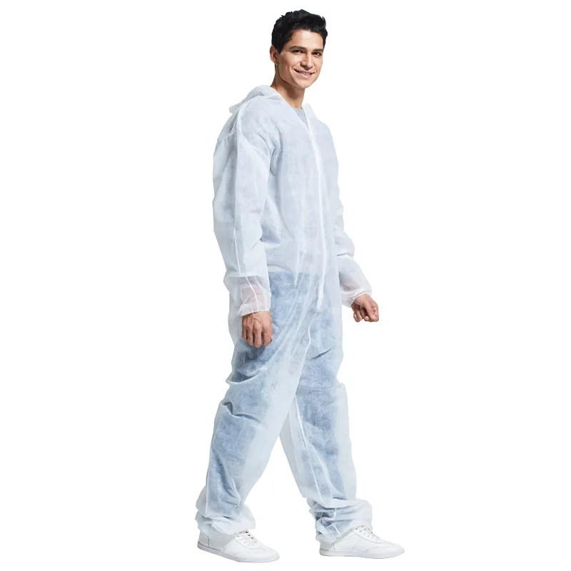 
Disposable protective coveralls category 3 protection suit paint clothing wiht CE 