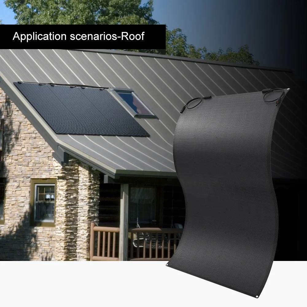 115 Watt 17 Volt HPBC Back Contact Solar Cells 25.8% High Efficiency Flexible Solar Panel No Busbar  Any Shape Can Be Customized