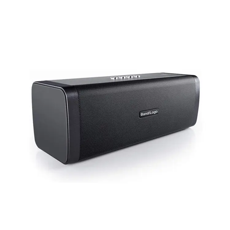 Newest products classical  black Digital FM Radio 2 Way Stereo Sound bt portable speakers