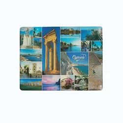 Hot Sales Good Quality Custom Printing Rectangle Epoxy Non-toxic PP/PVC Rubber Fridge Magnet For Promotion