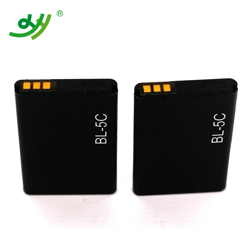Оригинальный аккумулятор 1020mAh батарея для мобильных телефонов 3 7 V BL-5C NOKIA BL 5C 1200 1208 1600 1650 105 106 E60 N70