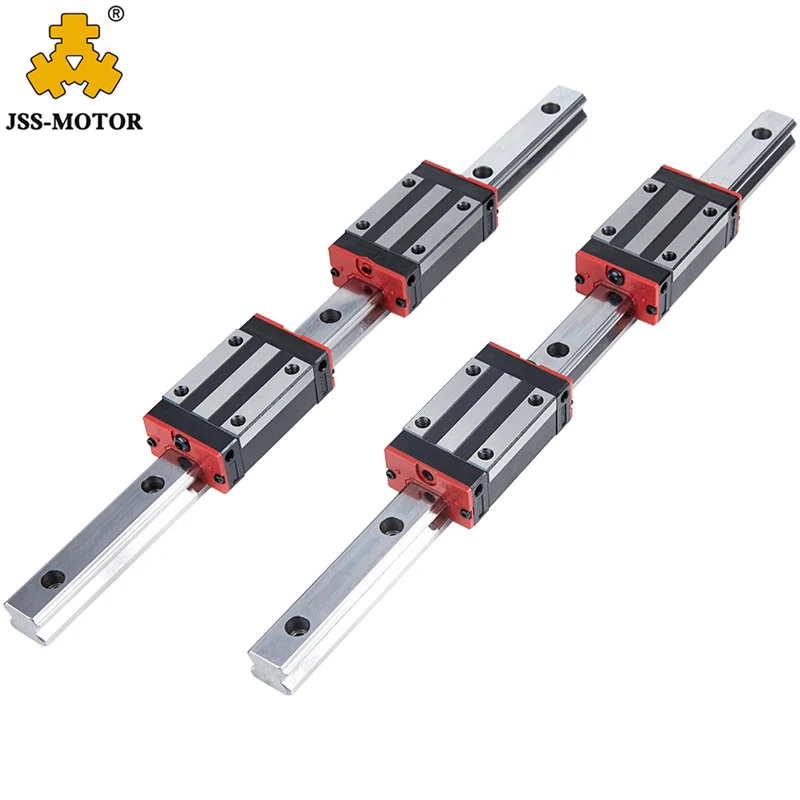 Hg20 1500 мм линейная направляющая 2 шт. + линейный направляющий блок HGH20CA /HGW20CC 4