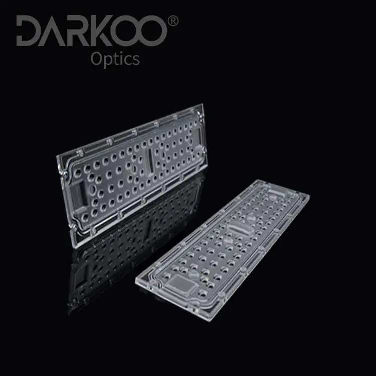 Led Lens Array Of 30 Degree Pmma Plastic Injection Lenses Modules 3030 Led Lens Modules With Chip Injection Led Lens