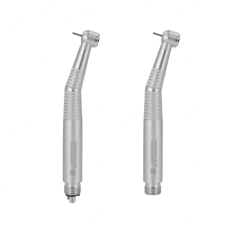 Best Sales Dentistry Four Holes Torque Triple Water Spray Push Button Cartridge LED Dental Air Turbine High Speed Fast Handpiece