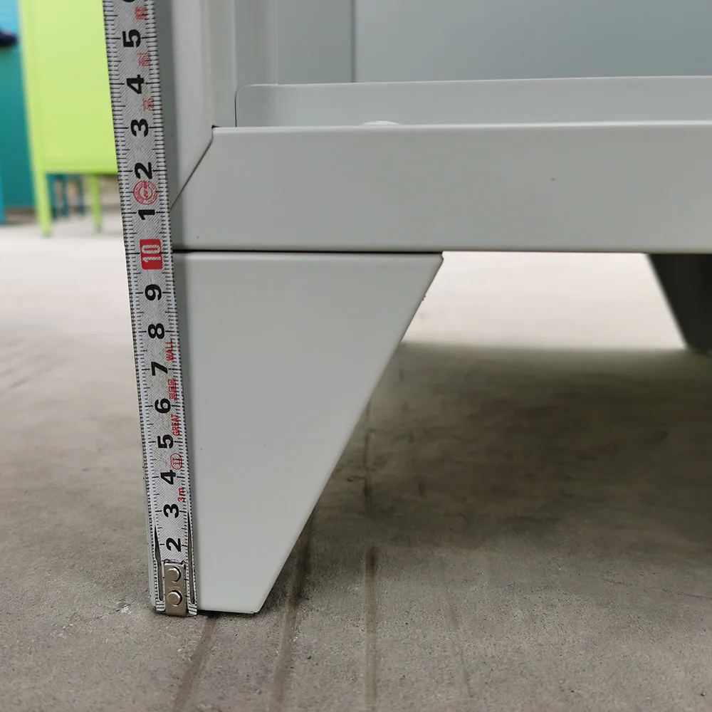 12 Door Metal Gym Locker Cabinet Standing Feet Locker with Adjustable Feet for School