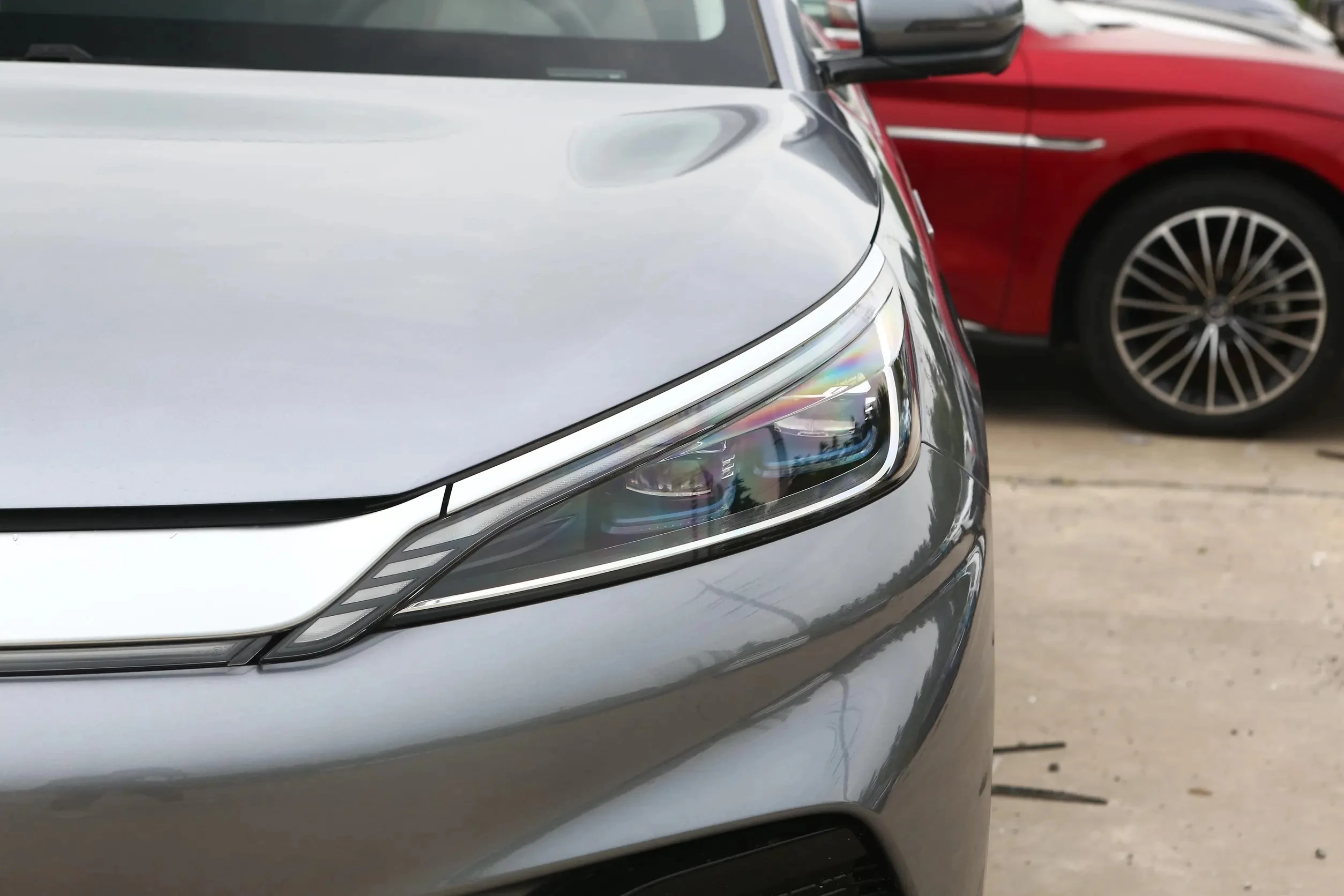 YK MOTORS BYD Yuan Plus 510KM Flagship Version Gary Color BYD Atto 3 fast delivery to Costa Rica