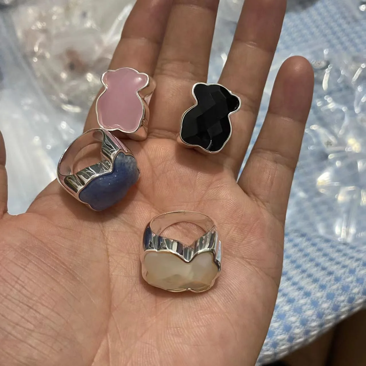 Factory Price Wholesale New arrival 925 sterling silver fashion jewelry touses rings for women gift