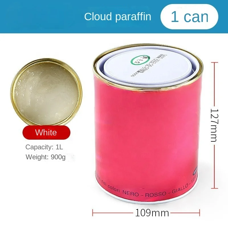 Paraffin marble stone polishing wax polishing agent refurbishment repair maintenance white transparent black care wax