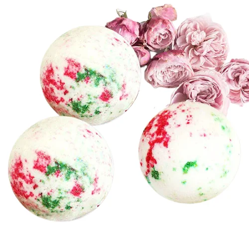 Bathroom organic salt 100% natural bubble bath bomb organic essential