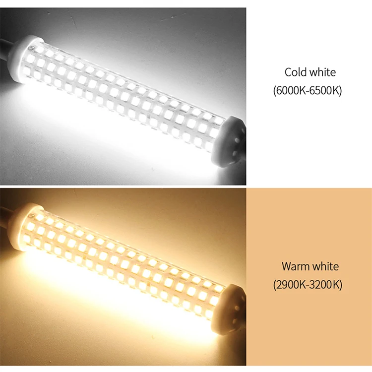 
R7s 118mm Led Dimmable Household Workshop Lighting Energy Saving Bulbs Ceiling Halogen Lamp For Replacement 