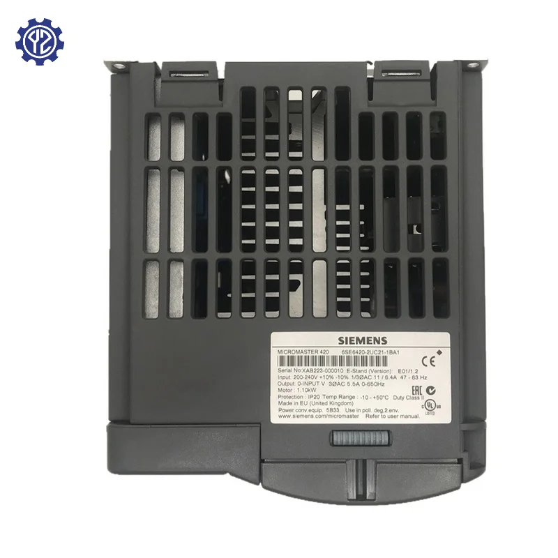 6SE6420-2UC21-1BA1 Siemens 1.1 kW Inverter MASTER 420