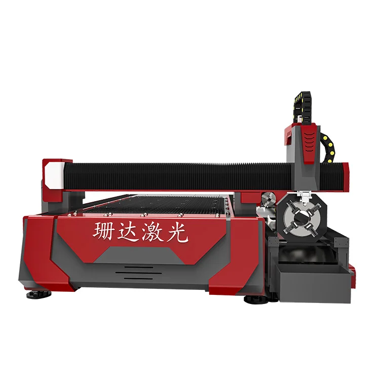 high cost performance fiber laser metal sheet tube laser cutting machine for sale