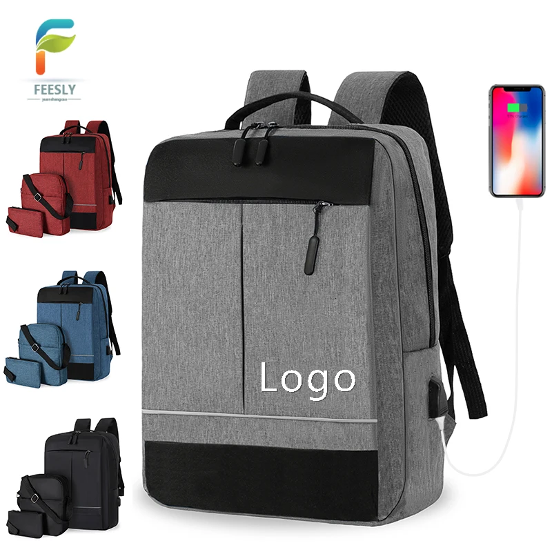 leisure student schoolbag school bags backpack three piece bag set traveling bags sample luggage suitcase 3pcs set