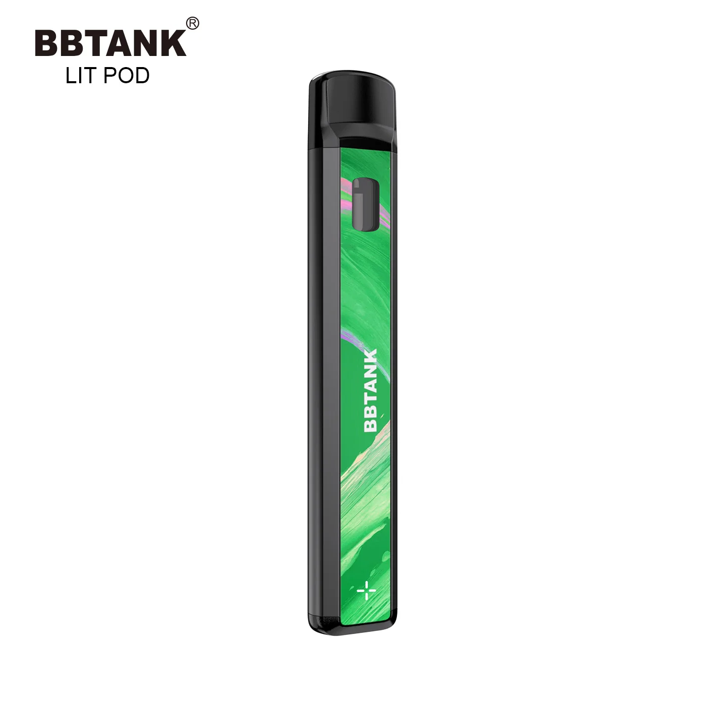 BBtank Lit Pod 510 vape pen battery POD system 1.0ml tank with 350mAh rechargeable battery for oil