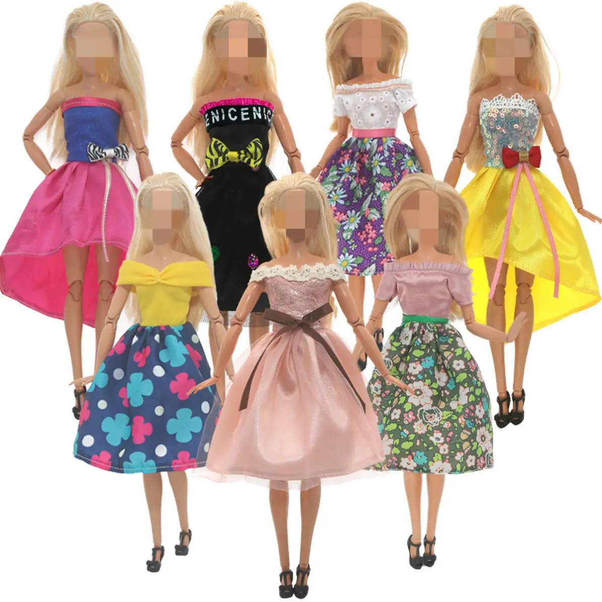 Wholesale New Fashion 7 styles Doll Clothes for 11.5 inch Doll Girls Gift Joint Mobility Girl Birthday Present