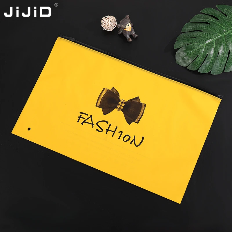 JIJID Custom Matte Print Poly Zipper Lock tshirt bag Frosted Plastic Packing custom logo plastic seal bags for tshirt
