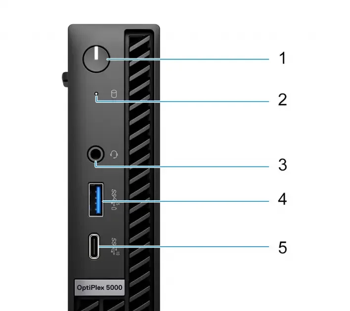 Новый Dells OptiPlex 5000mff микроформ-фактор I5-12500 процессор 16G деловой настольный компьютер