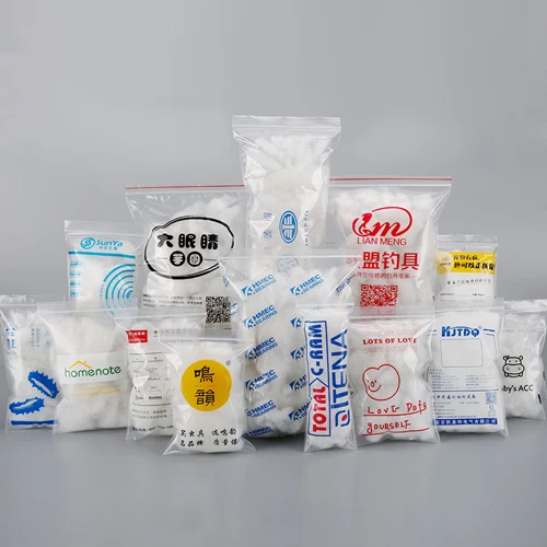 Environmental Different Sizes Pe Plastic Ziplock Food Bag In Stock