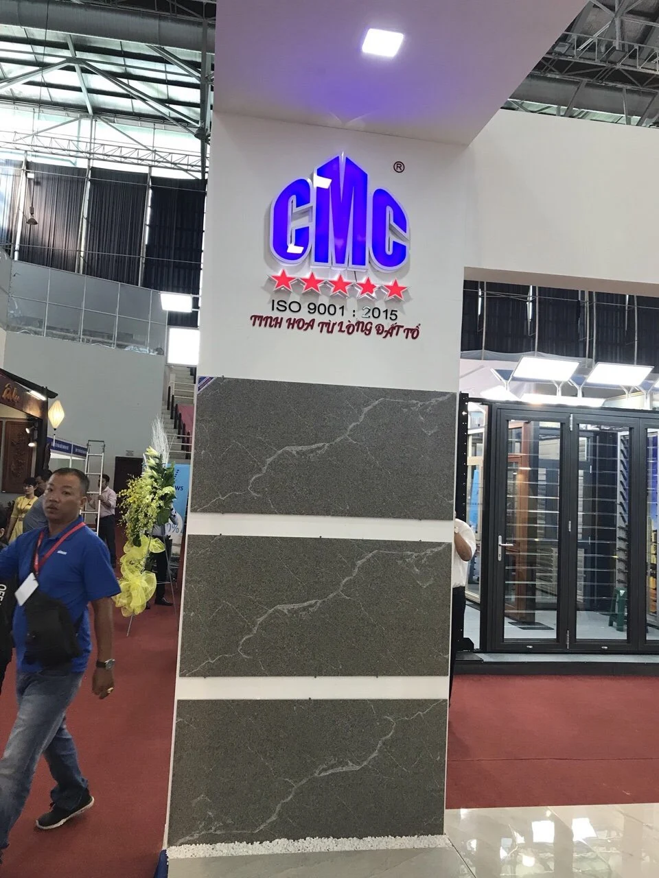 CMC Porcelain tile 600x600mm brand name from Vietnam looking for partnership wholesale