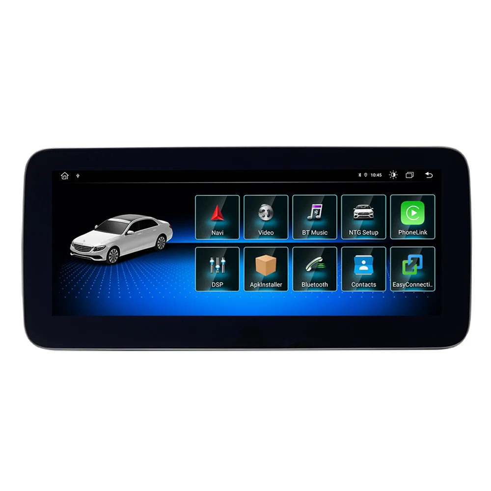  Android 10 Screen W205 W204 Navigator Update для Mercedes C