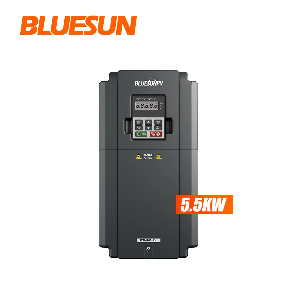  Регулируемый высокоэффективный Солнечный водяной насос кВт инвертор bluesun