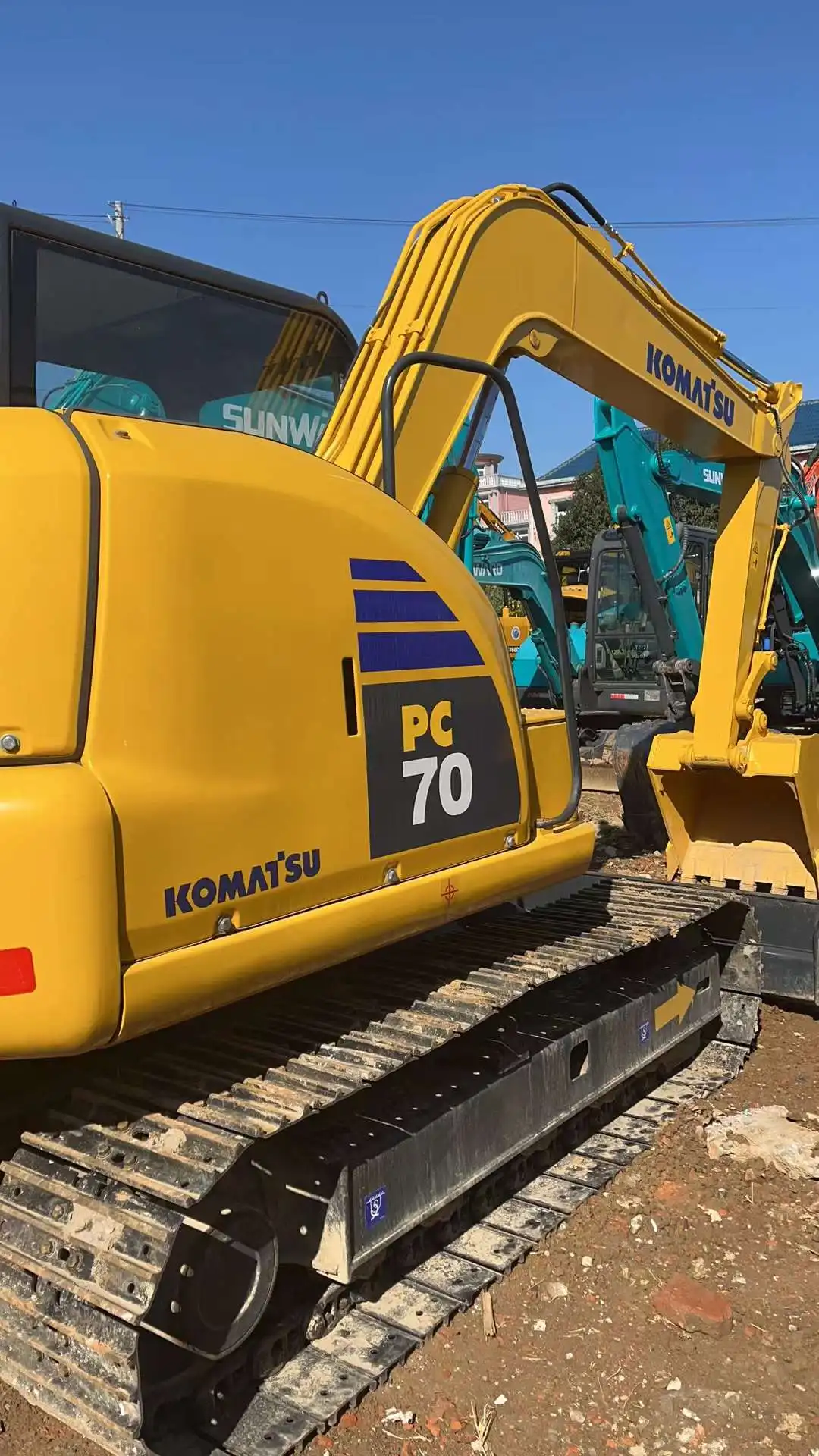 Hot Market Sale Original Japan Komatsu PC70-8 7T With Excellent Performance Good Condition Best After-Sales Service Lowest Price