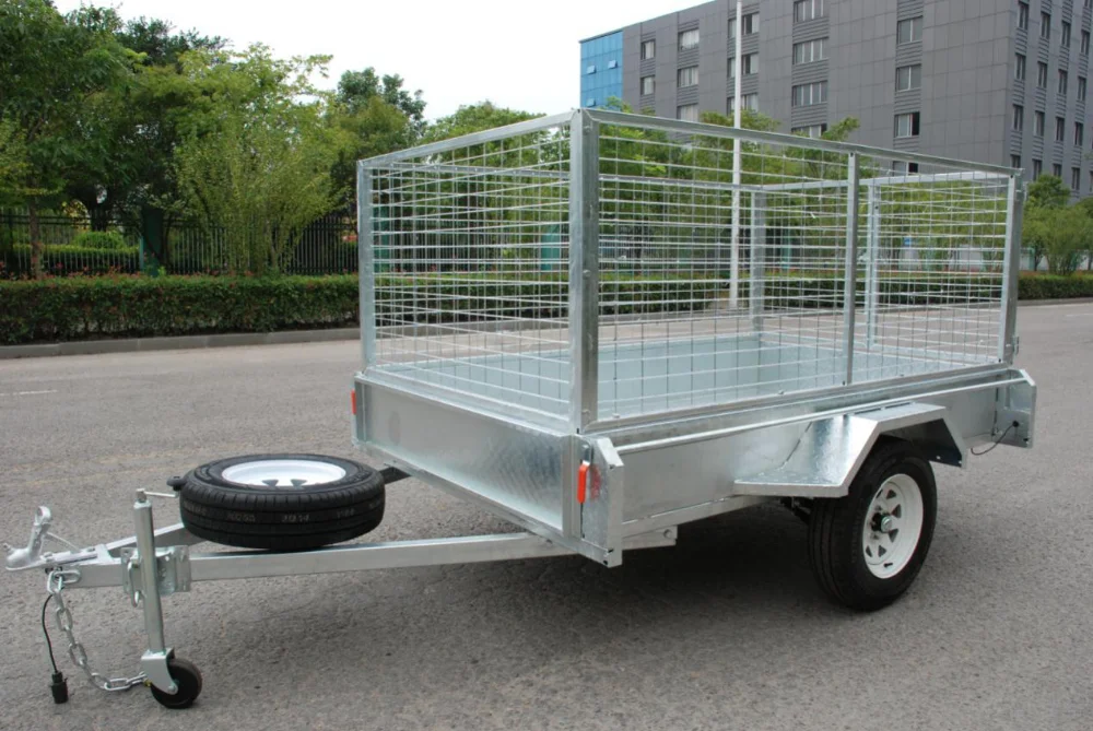 Cage trailer Box Trailer Tipping Towable A17 7*4