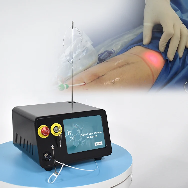 2024 hot sale 1470 nm diode laser evlt endovenous laser varicose varicose vein laser machine